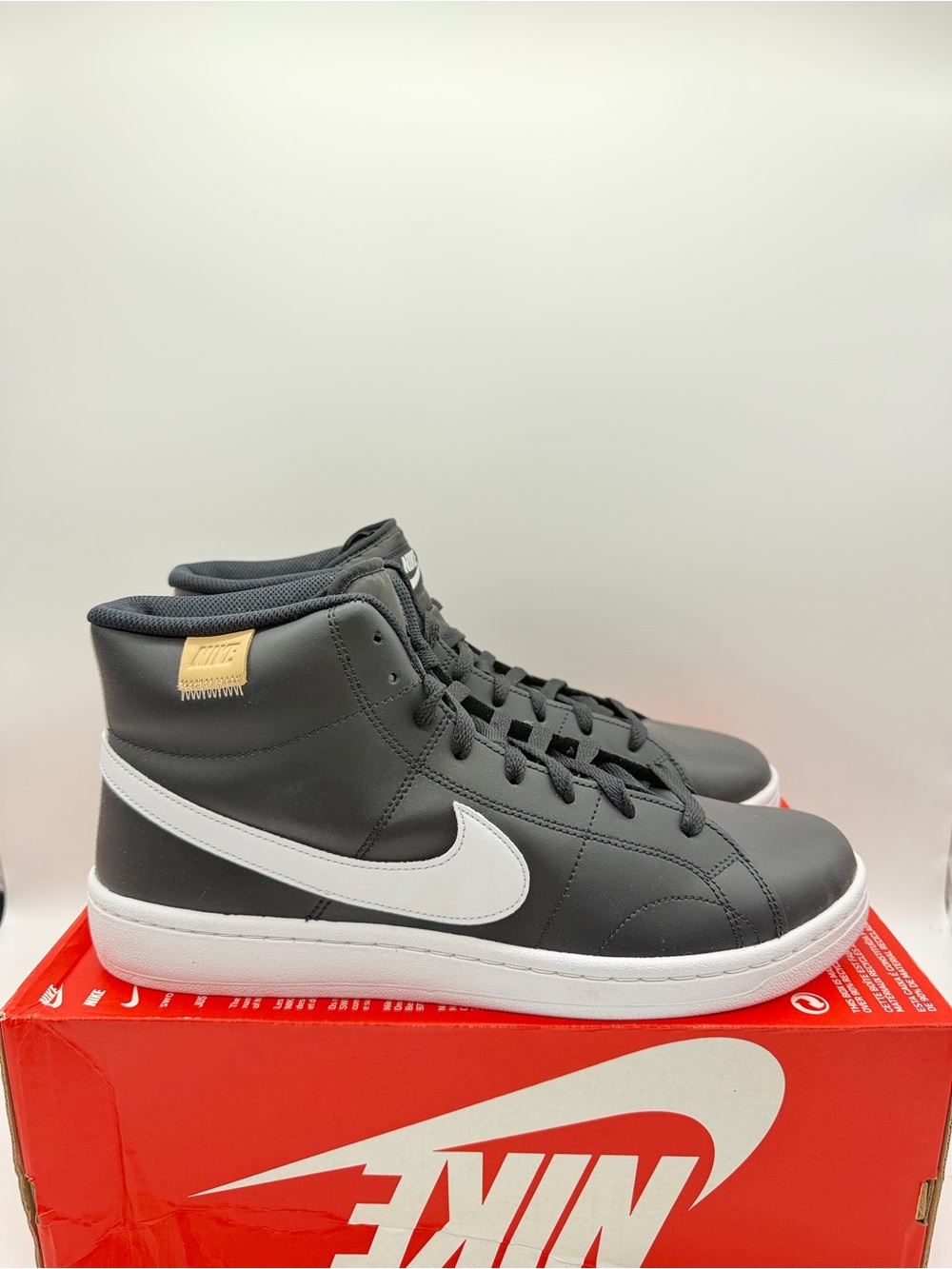 Nike Court Royale 2 Mid Black White CQ9179-001 Men’s Size 11